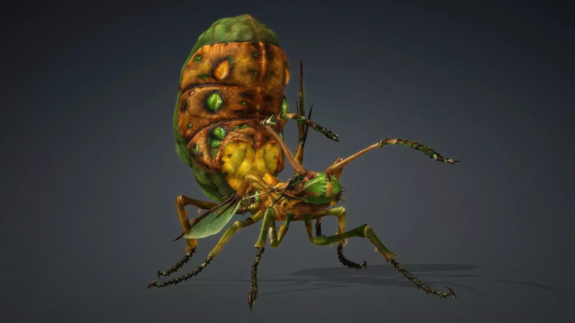 Ant Monster-V1d 3D model_8