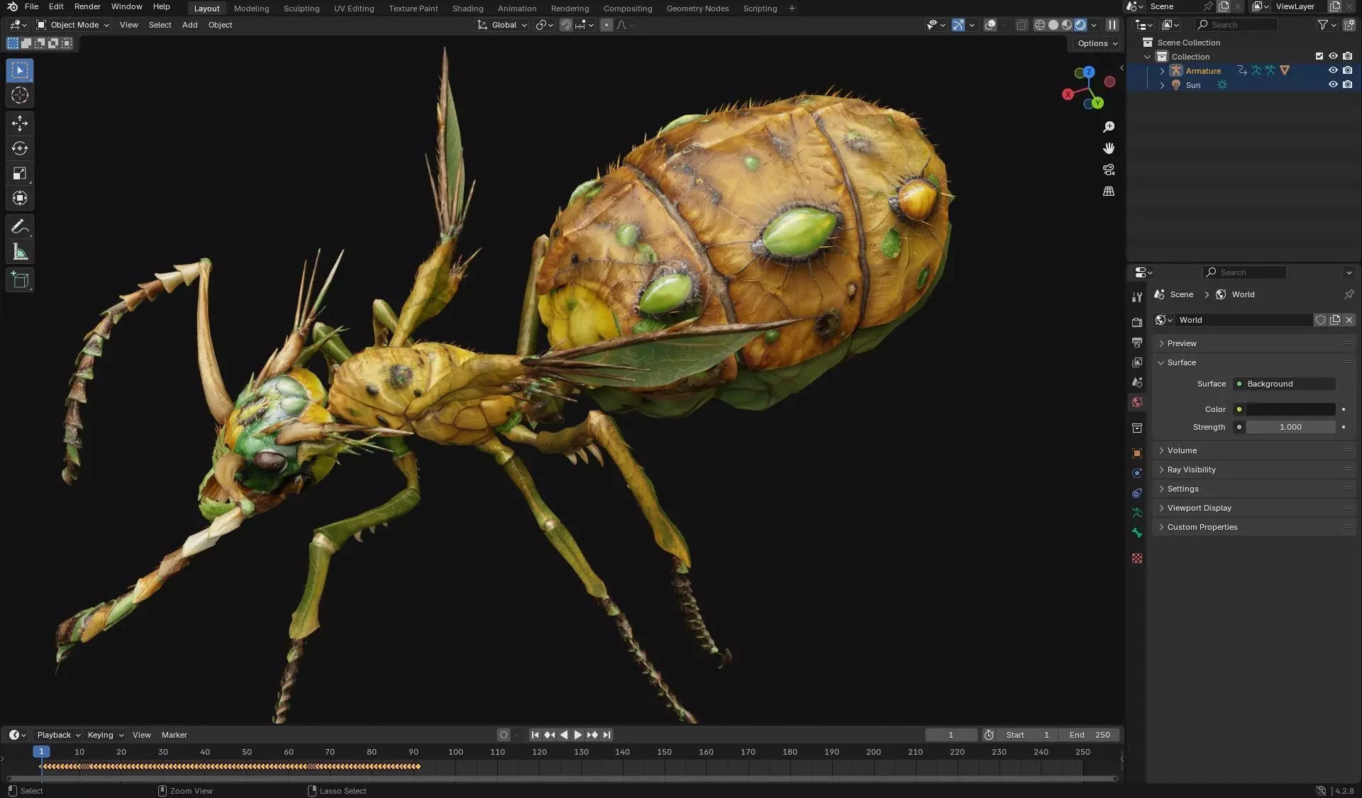 Ant Monster-V1d 3D model_22