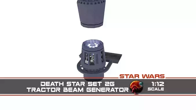 Set 2g - Tractor Beam Power Generator 1-12 scale Blackseries