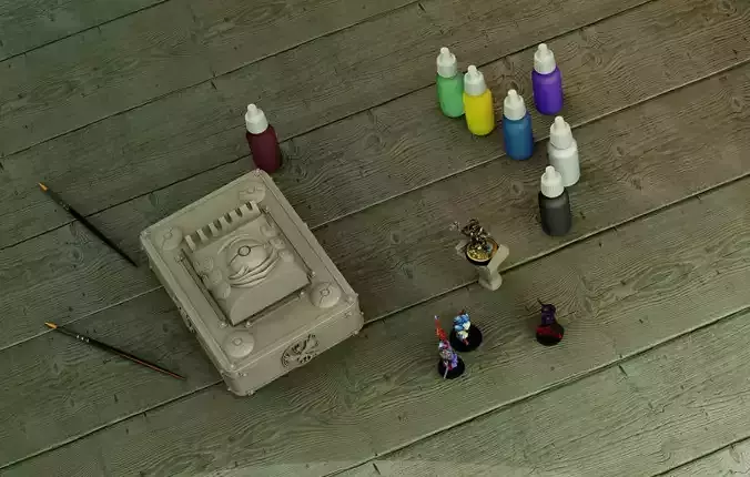 Catcher Ball Painting Box