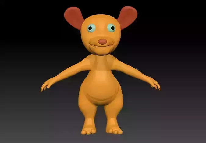 Baby Tiger 3d model
