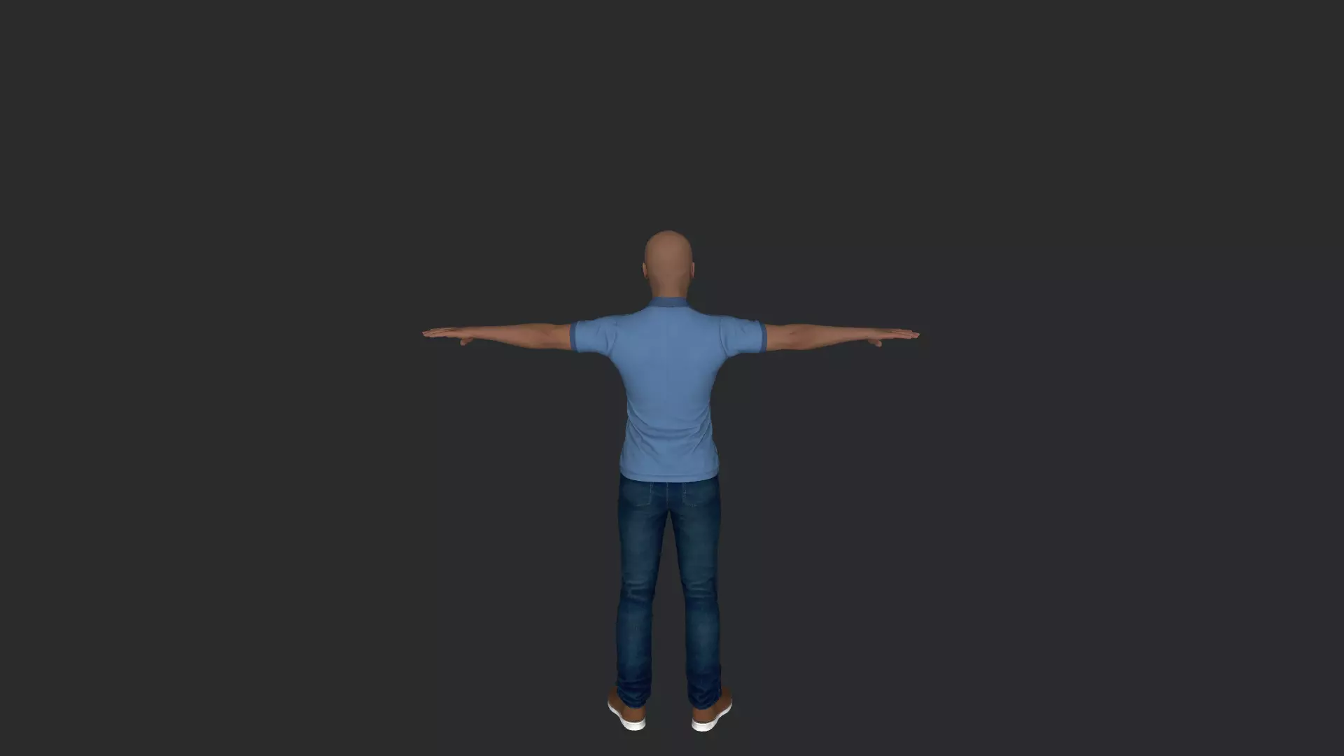 Omar Little Hyper Realistic Full Body Fully Rigged 3D model_24
