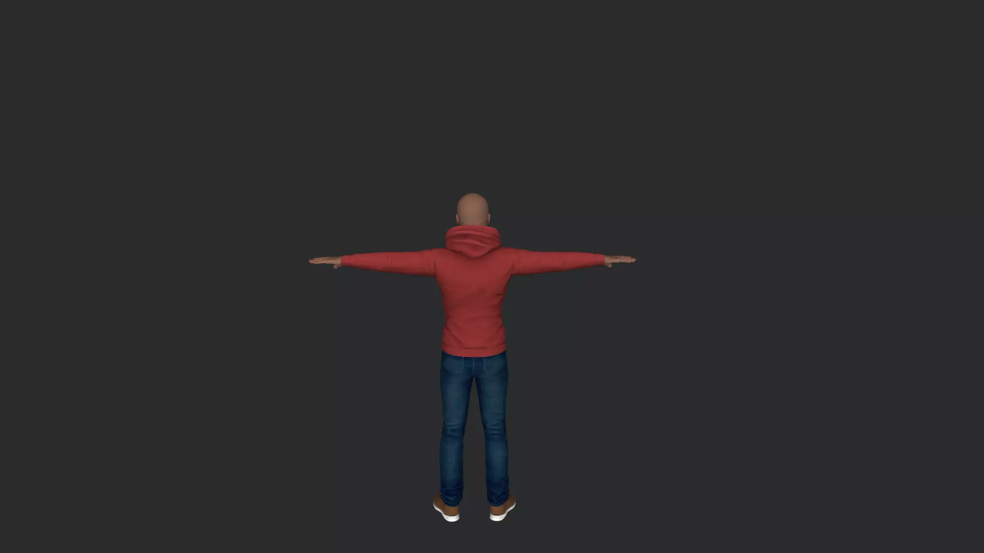 Omar Little Hyper Realistic Full Body Fully Rigged 3D model_19
