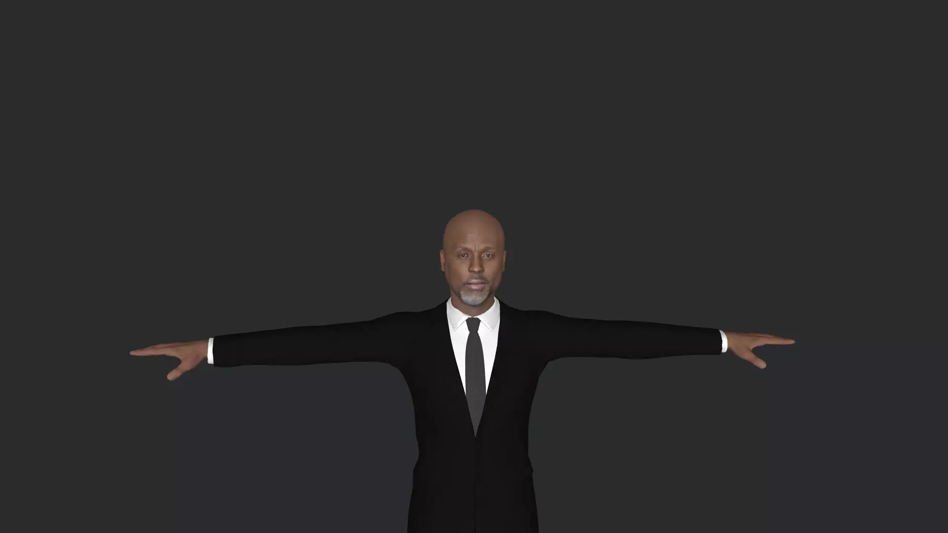 Omar Little Hyper Realistic Full Body Fully Rigged 3D model_2