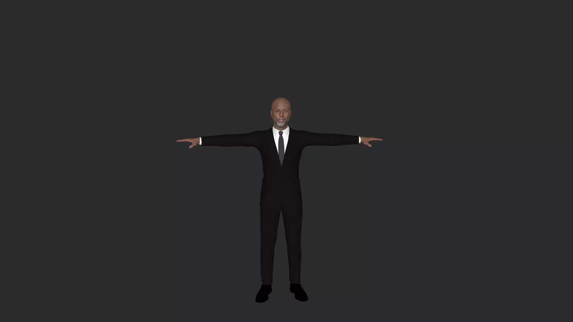 Omar Little Hyper Realistic Full Body Fully Rigged 3D model_1