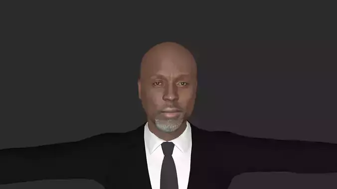 Omar Little Hyper Realistic Full Body Fully Rigged