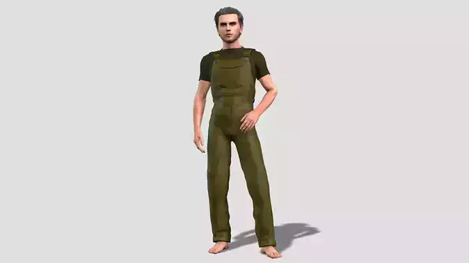 Game Ready Farmer NPC