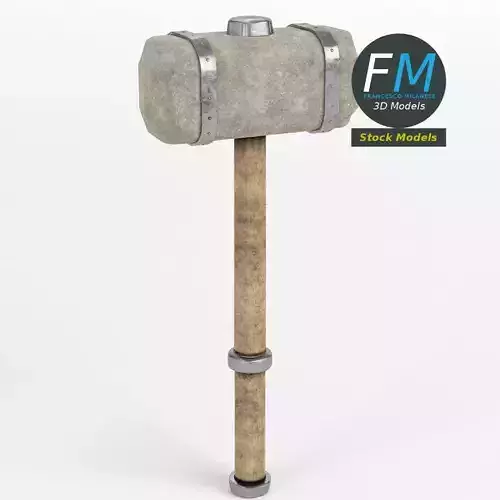 Sledgehammer hammer 3D model