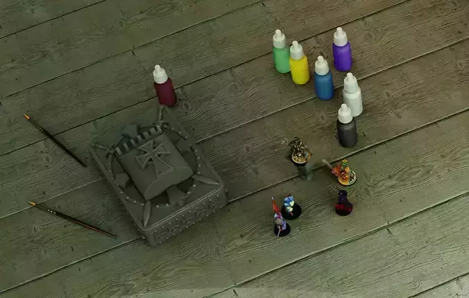 Crusades Painting Box