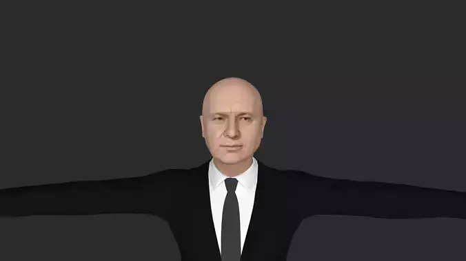 Nikita Kruscev Hyper Realistic Full Body Fully Rigged 