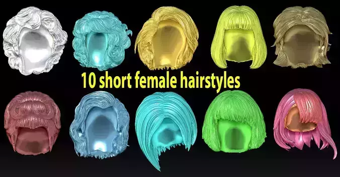 10 short female hairstyles