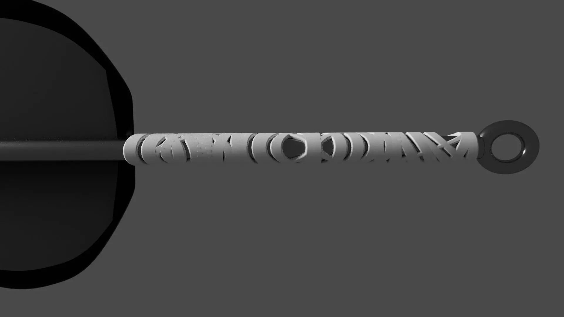 GUNBAI FROM NARUTO  Low-poly 3D model_3