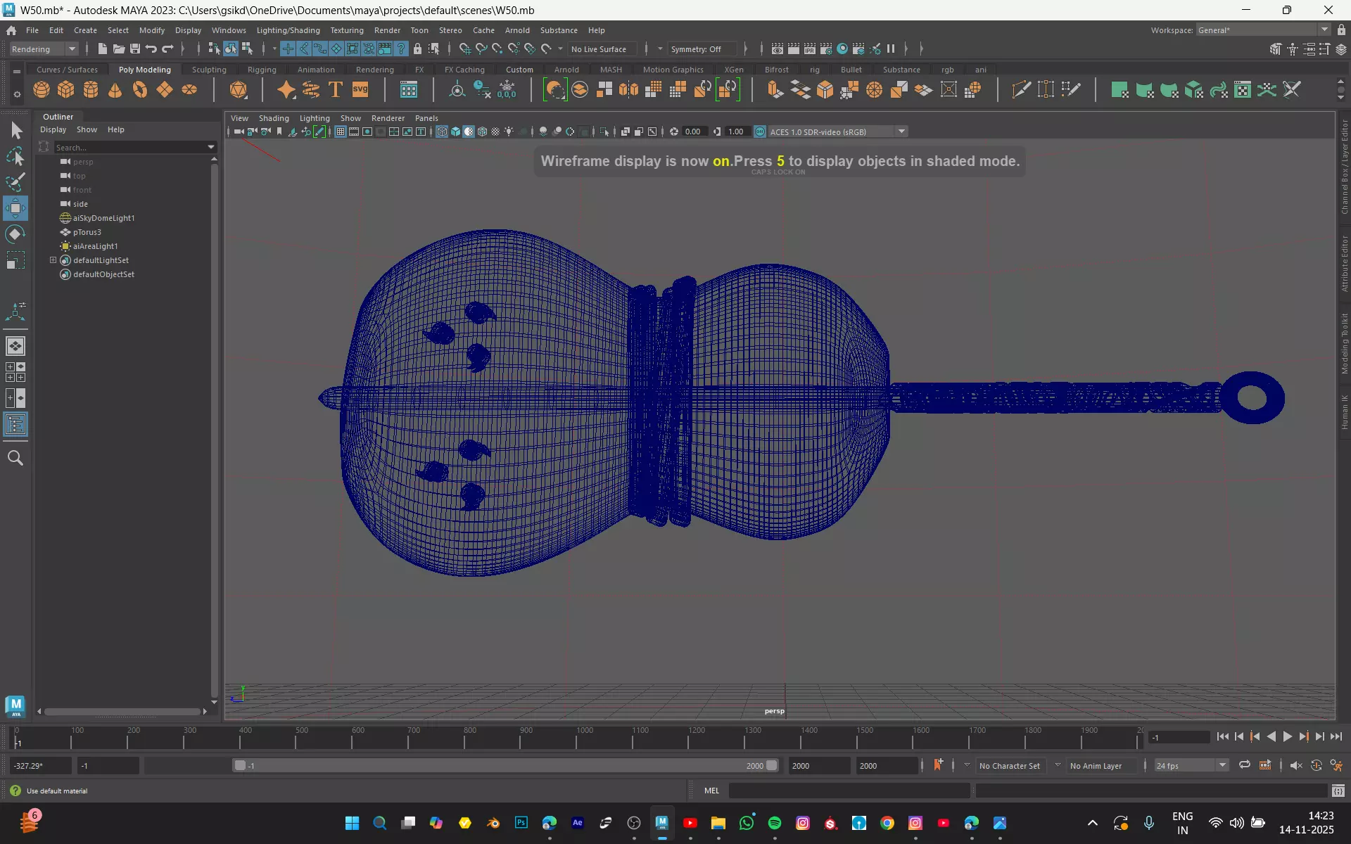 GUNBAI FROM NARUTO  Low-poly 3D model_10