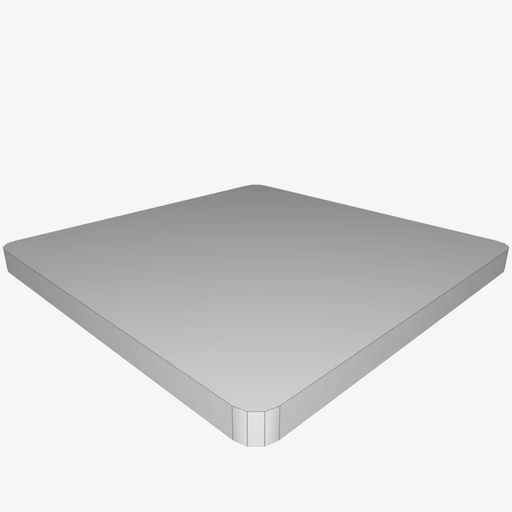 Cassette Air Conditioner Low Poly 3D Model Low-poly 3D model_7