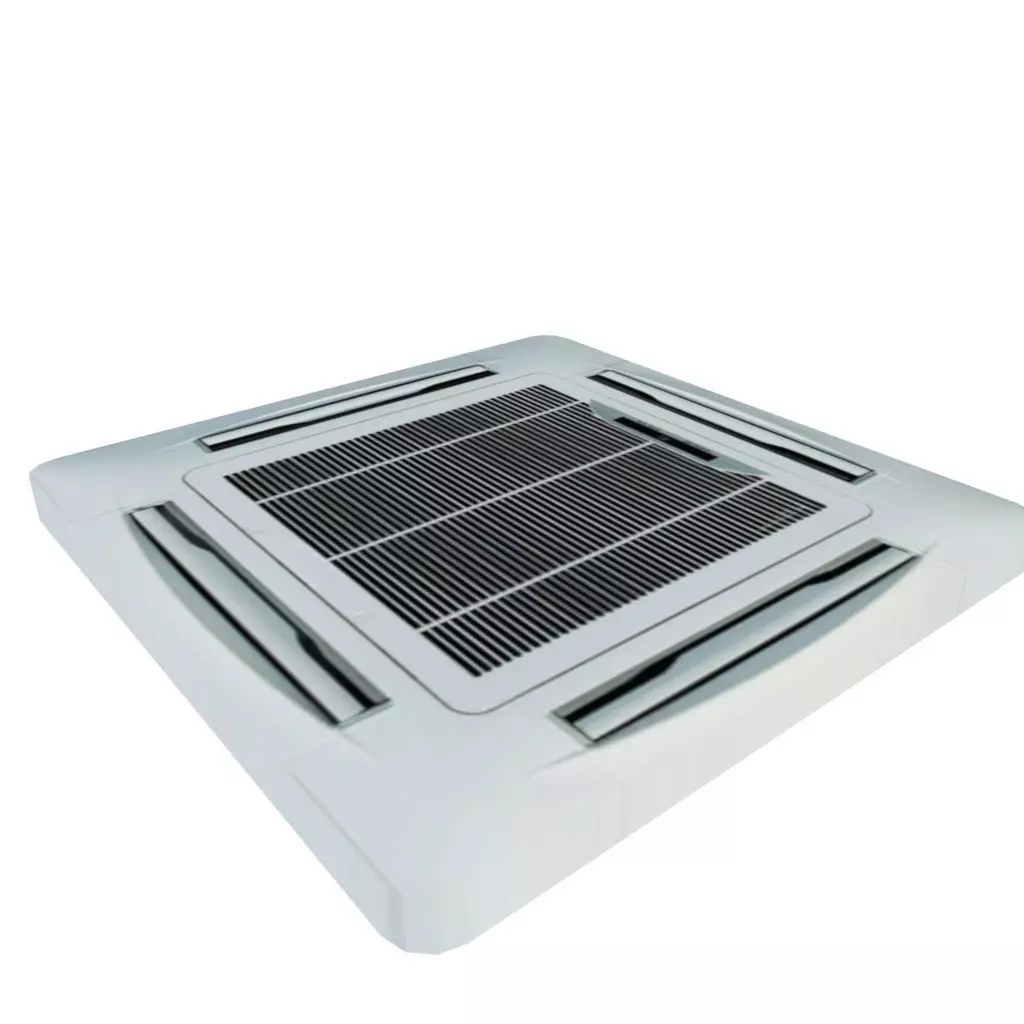 Cassette Air Conditioner Low Poly 3D Model Low-poly 3D model_3