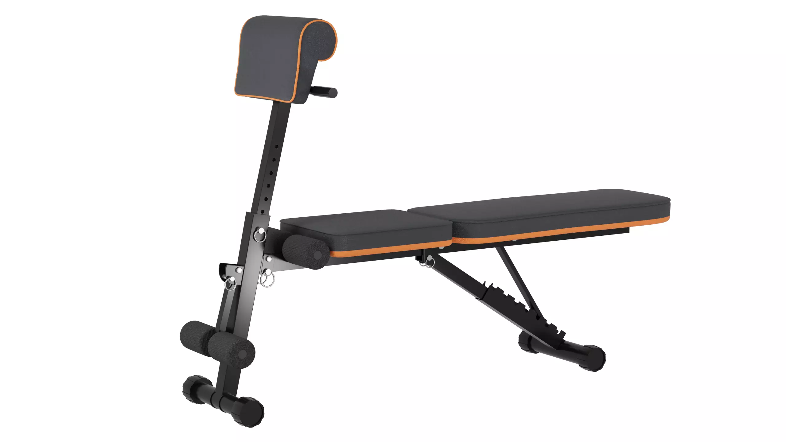 Gymenist Exercise Chair 3D Model 3D model_16