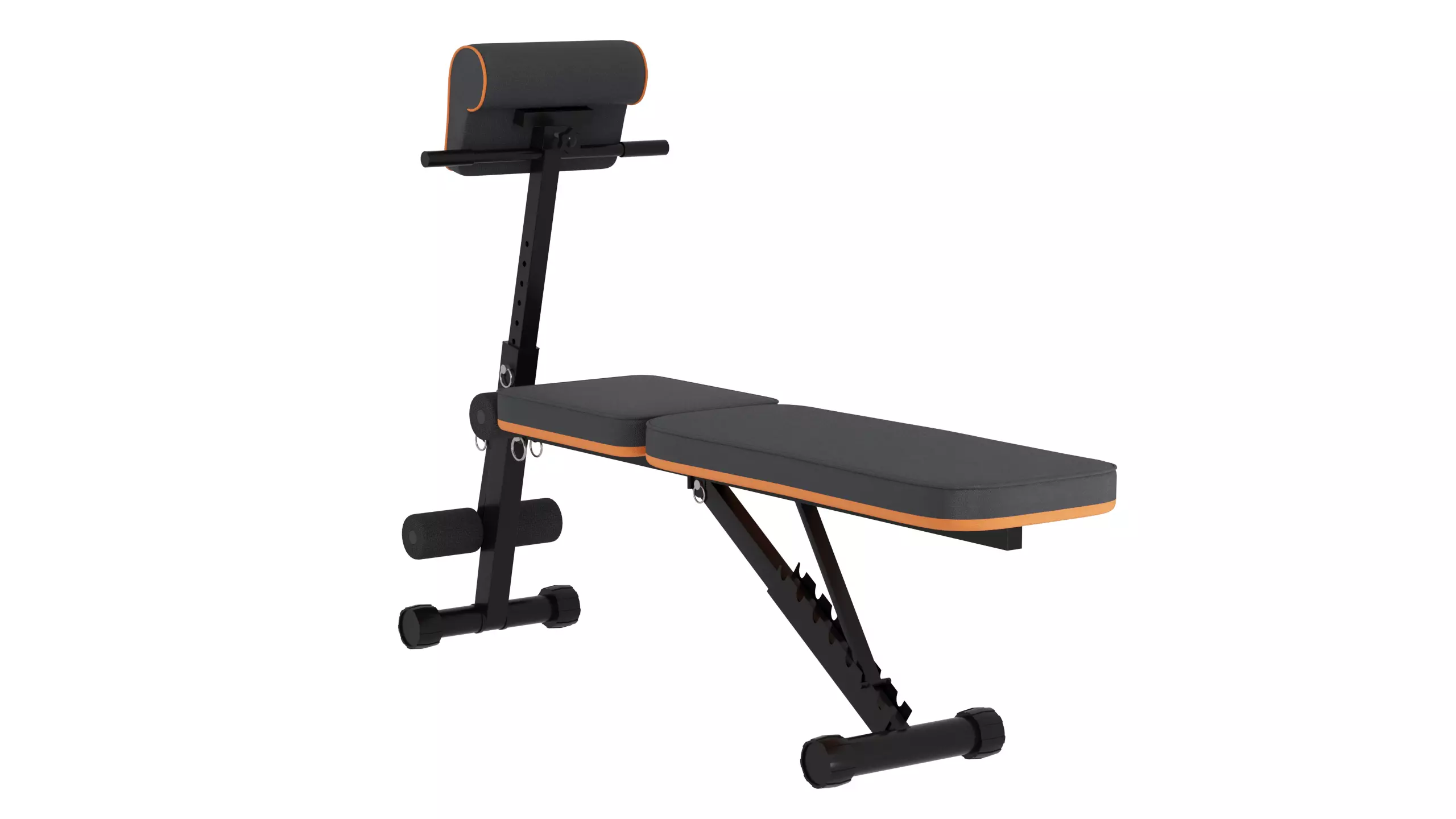 Gymenist Exercise Chair 3D Model 3D model_19