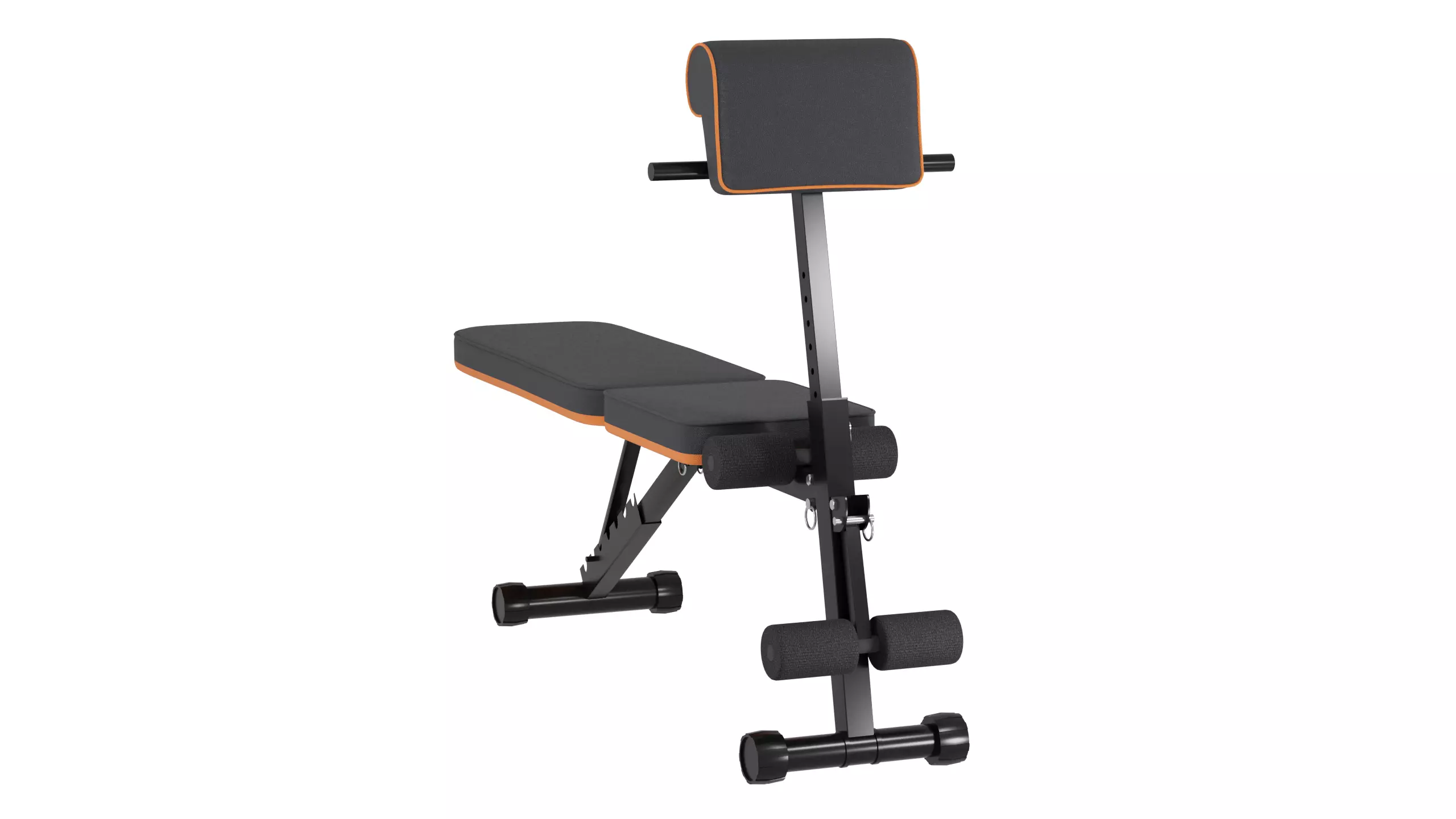 Gymenist Exercise Chair 3D Model 3D model_8