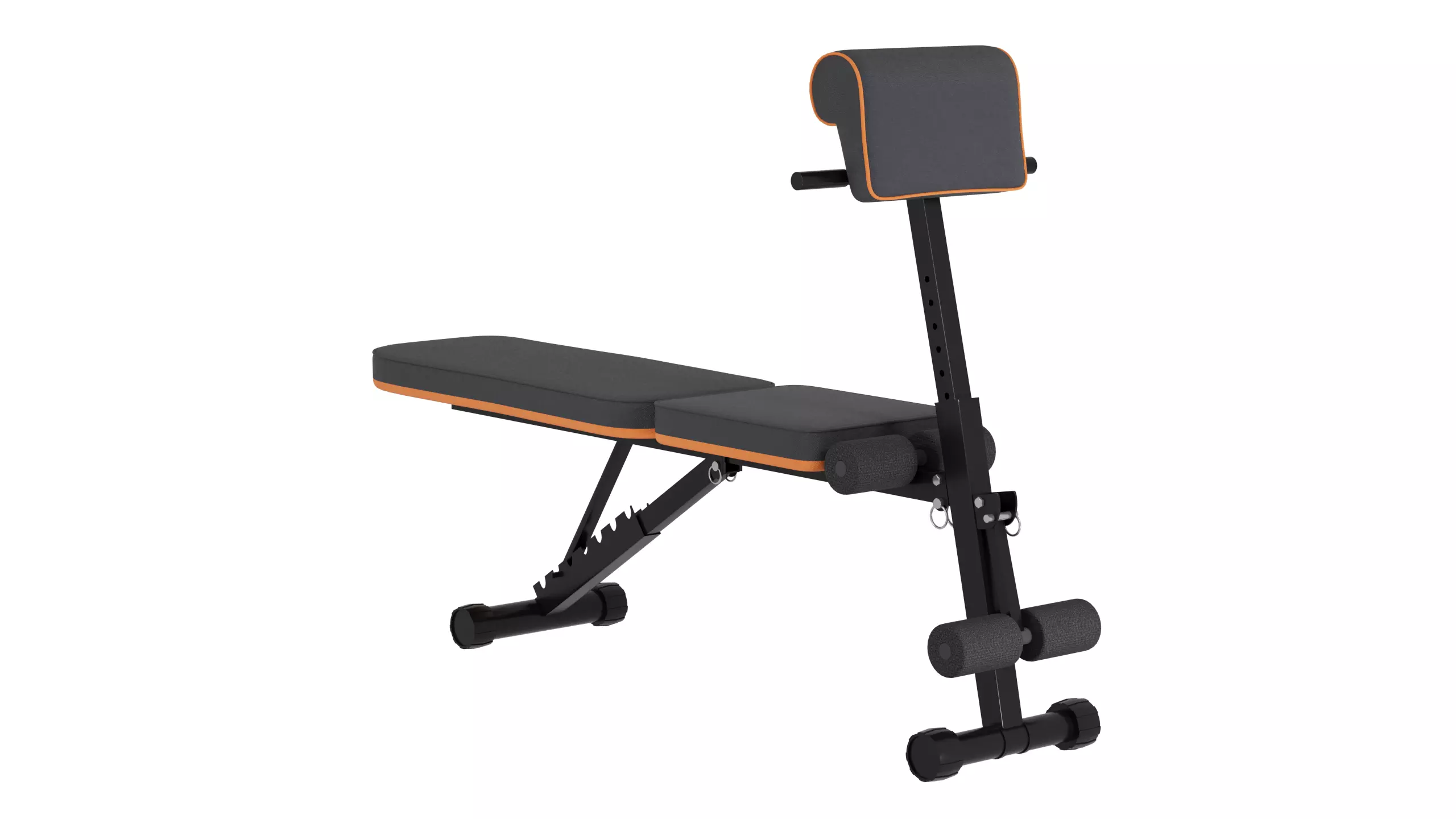 Gymenist Exercise Chair 3D Model 3D model_7