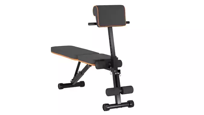 Gymenist Exercise Chair 3D Model