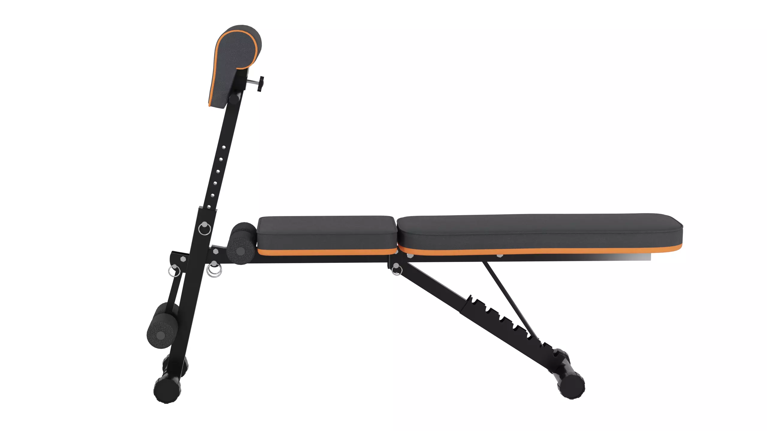 Gymenist Exercise Chair 3D Model 3D model_17