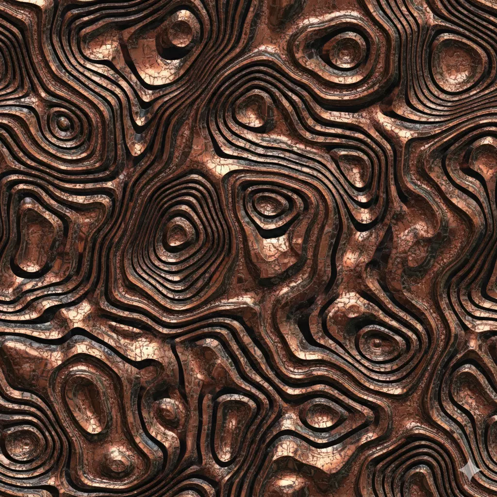 BIOMECHA FRACTURE - 90 Tileable Alphas ZBrush-Blender-Substance Texture_5