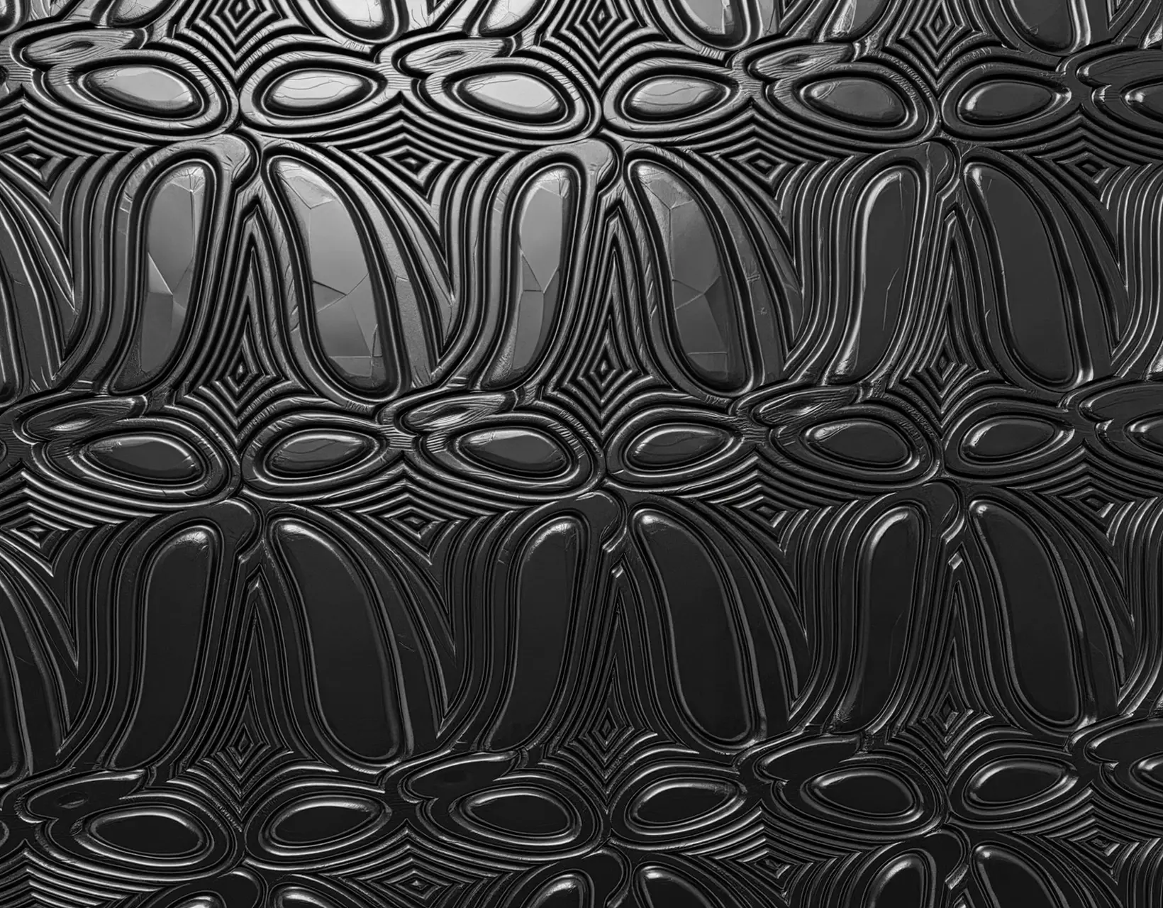 BIOMECHA FRACTURE - 90 Tileable Alphas ZBrush-Blender-Substance Texture_1