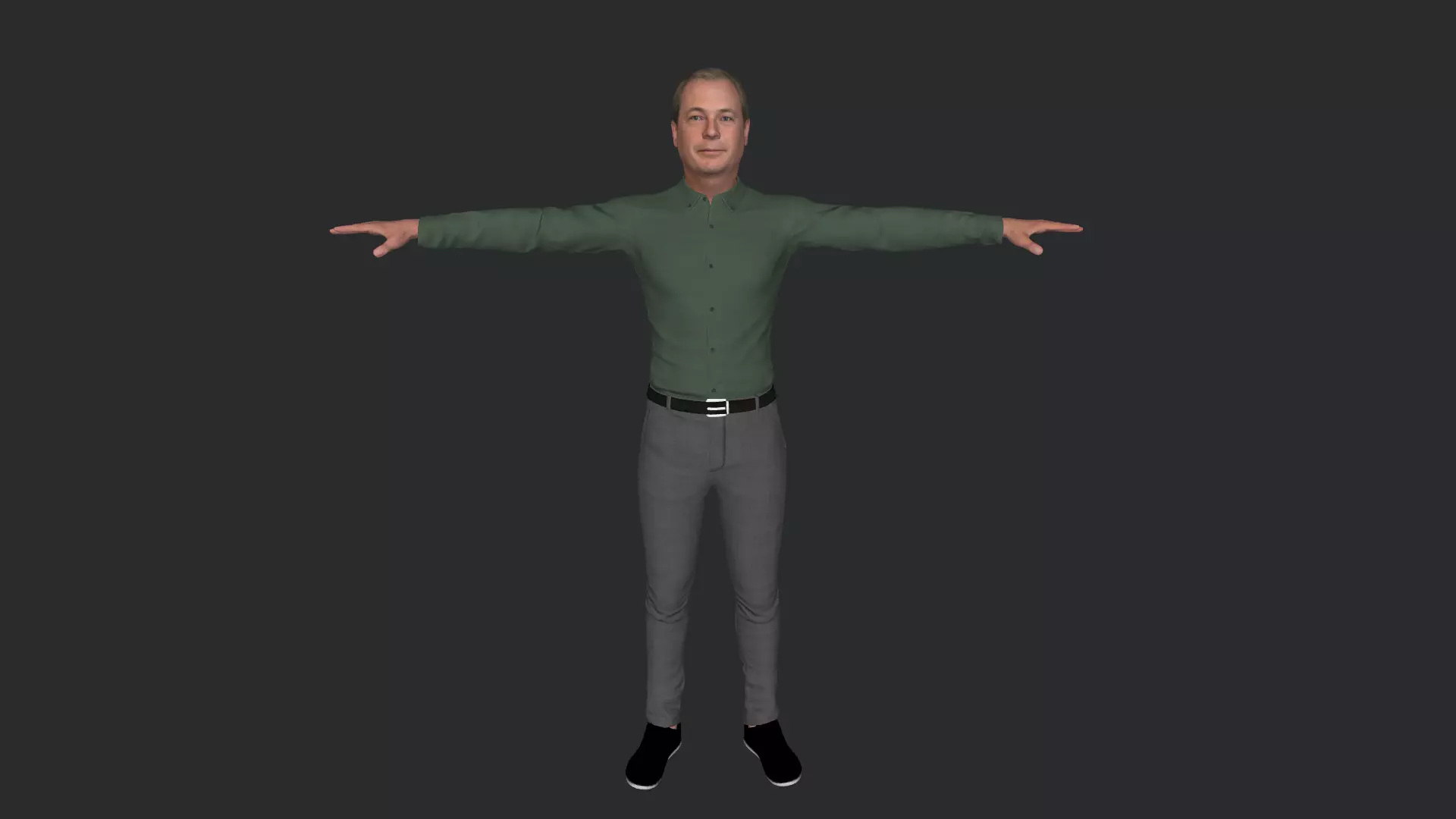Nigel Farage Hyper Realistic Full Body Fully Rigged 3D model_17