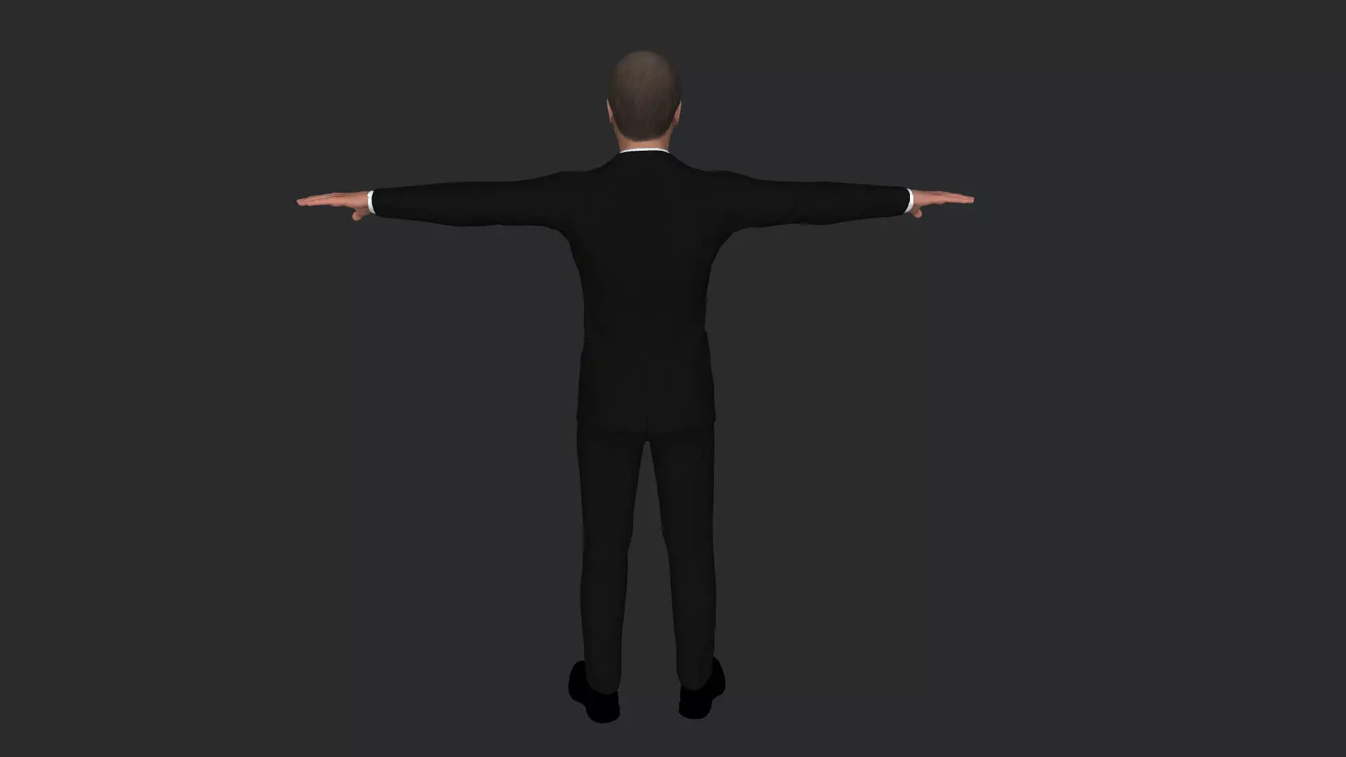 Nigel Farage Hyper Realistic Full Body Fully Rigged 3D model_4