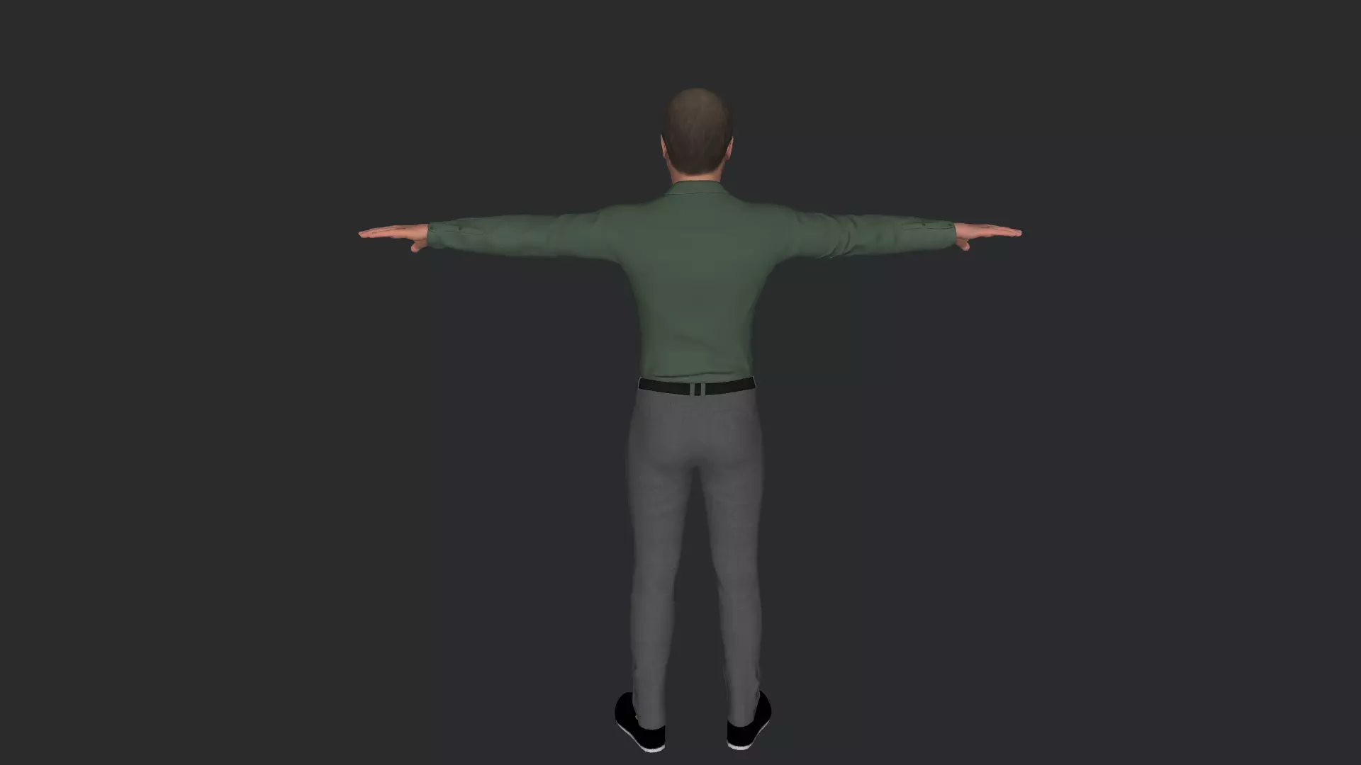 Nigel Farage Hyper Realistic Full Body Fully Rigged 3D model_20