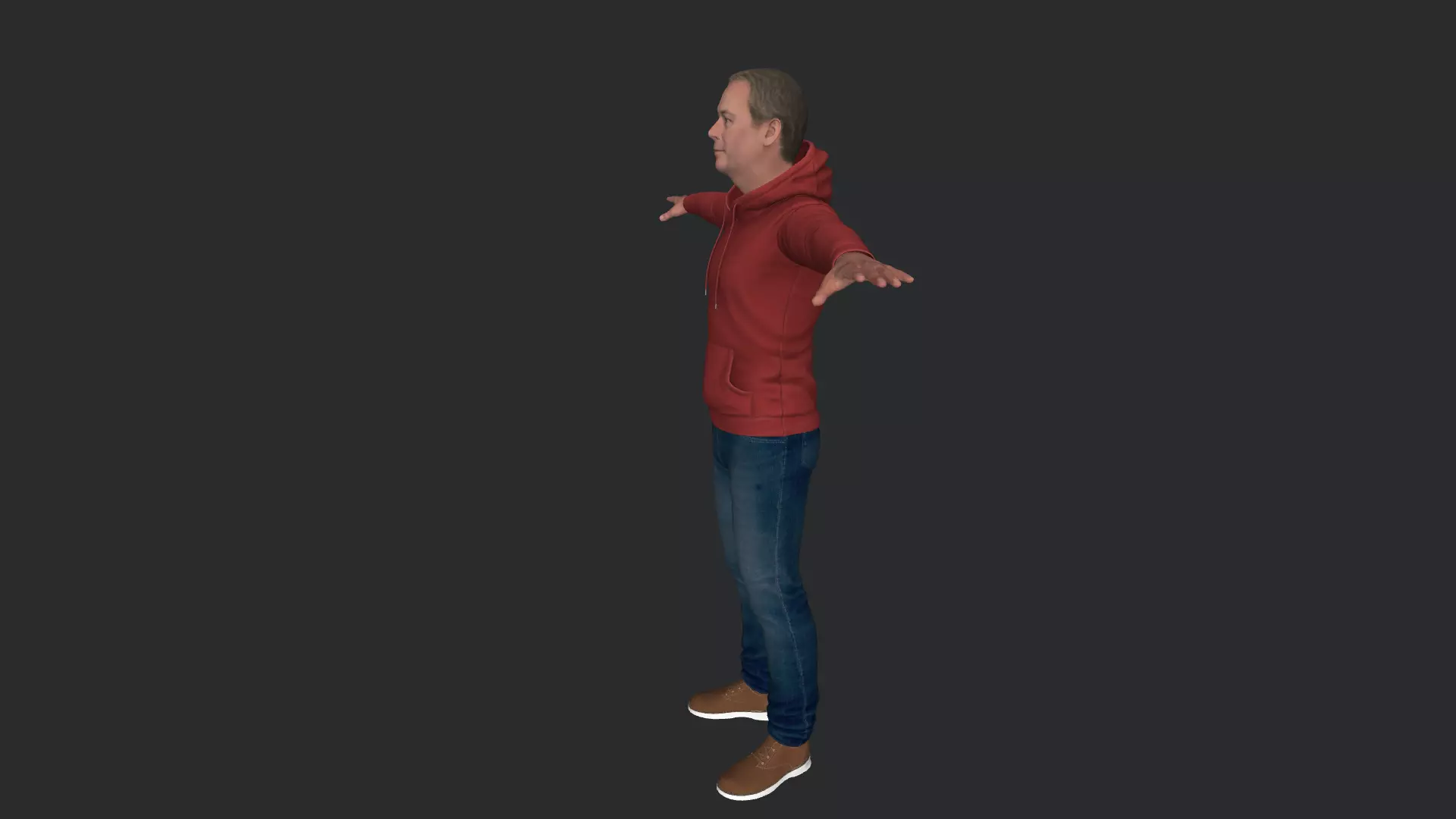 Nigel Farage Hyper Realistic Full Body Fully Rigged 3D model_13
