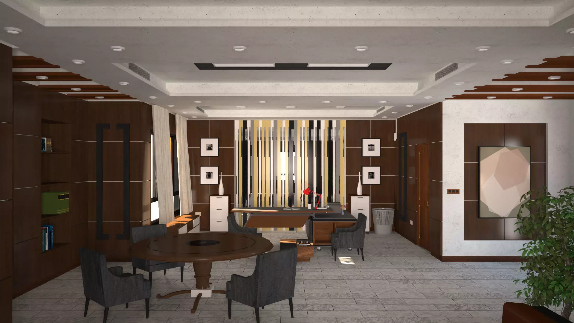 CEO Director Office Room 3D model