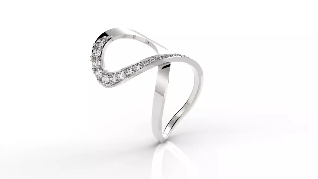 Jewelry Ring Hera 3D print model_0