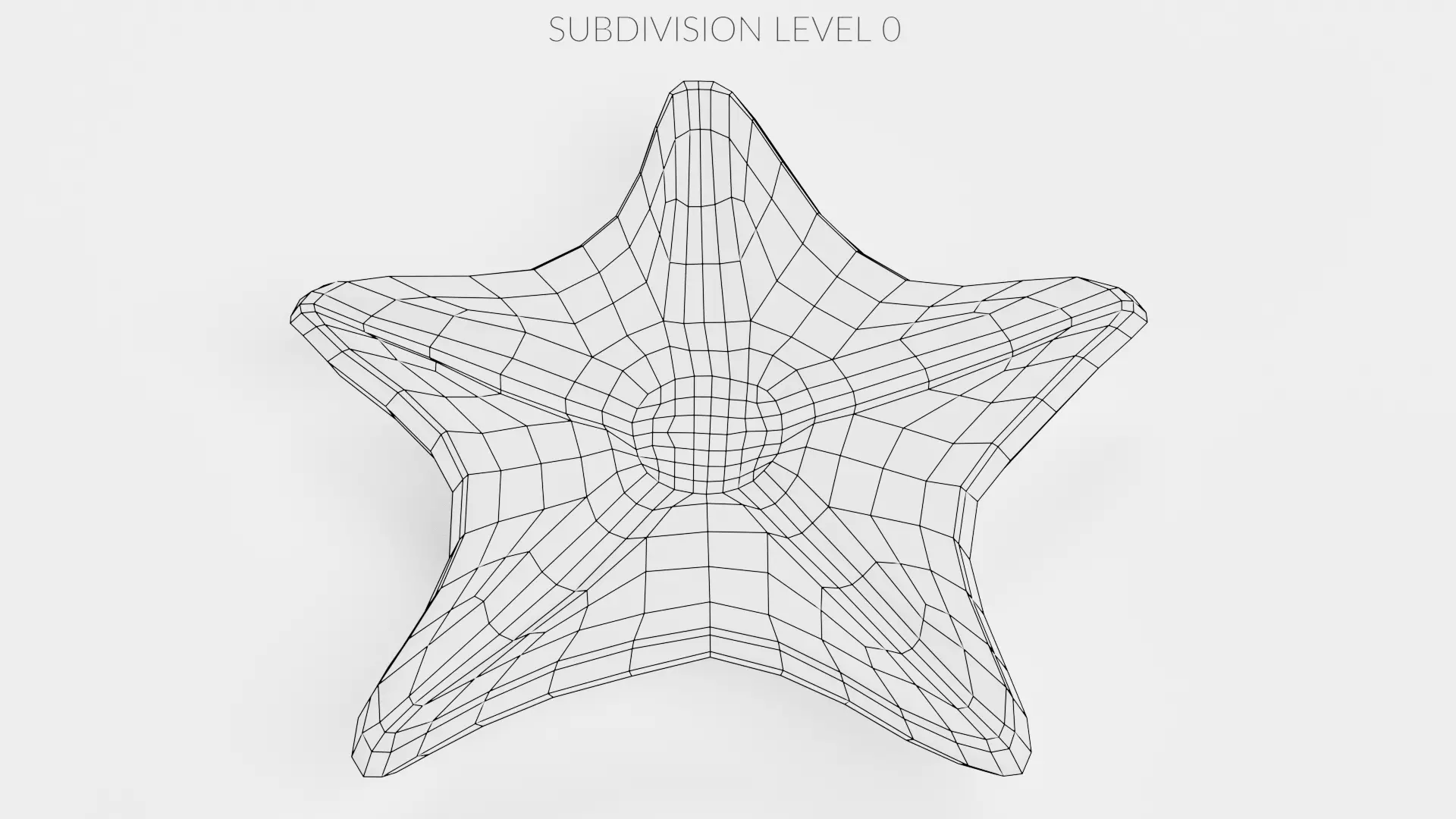 -Bat Starfish Red Rigged- 3D model_14