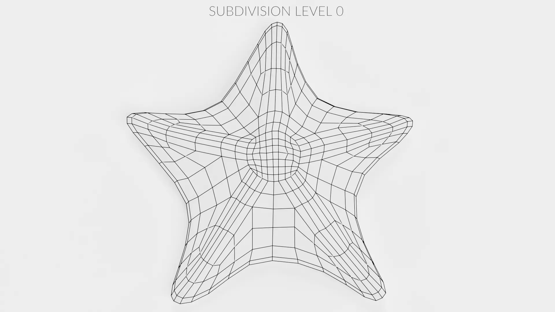 -Bat Starfish Red Rigged- 3D model_12