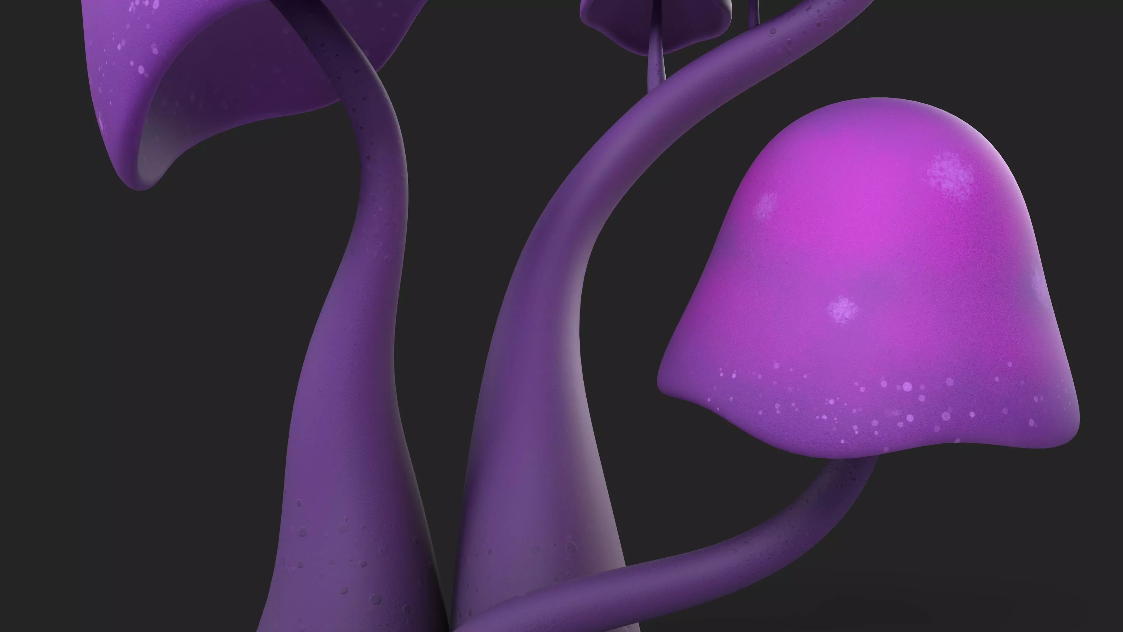 Cartoon Mushroom 01 3D model_7