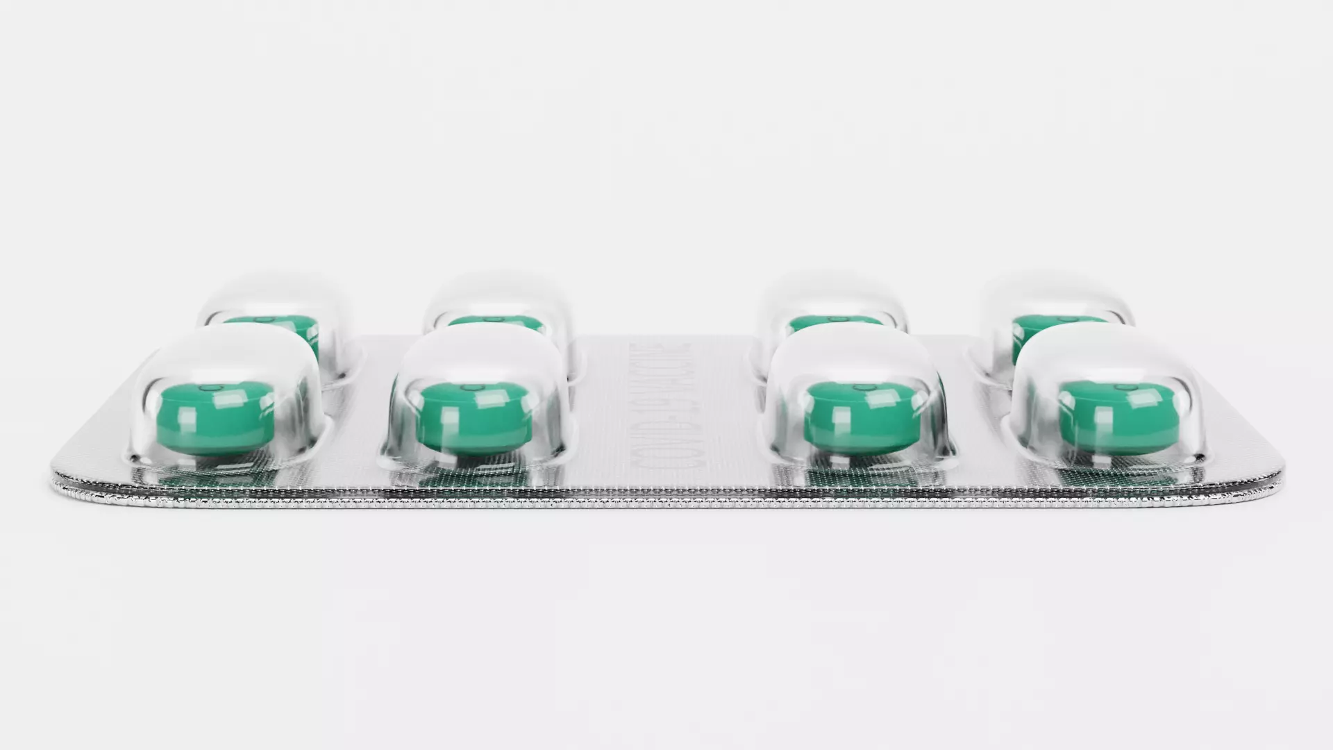 -Blister with Pills V2- Covid-19 Vaccine- 3D model_4