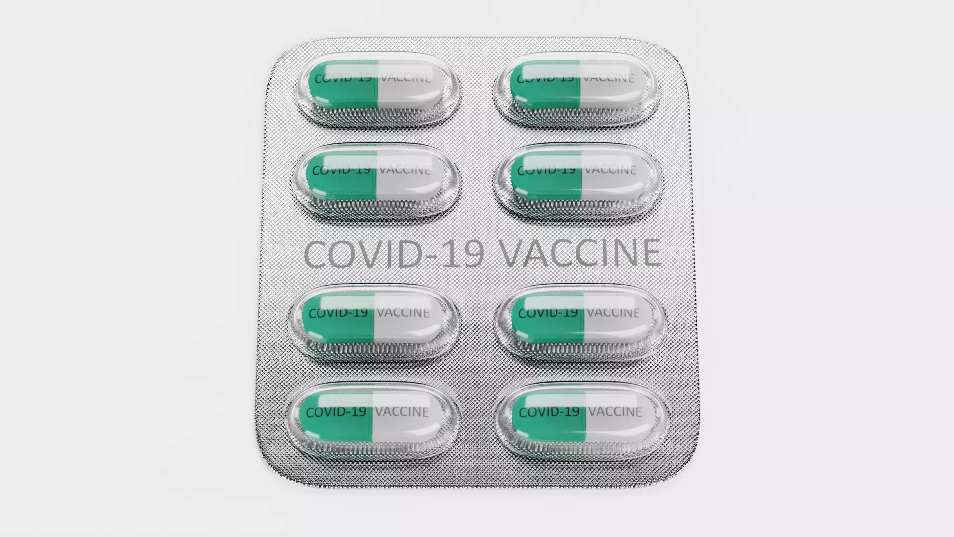 -Blister with Pills V2- Covid-19 Vaccine- 3D model_0