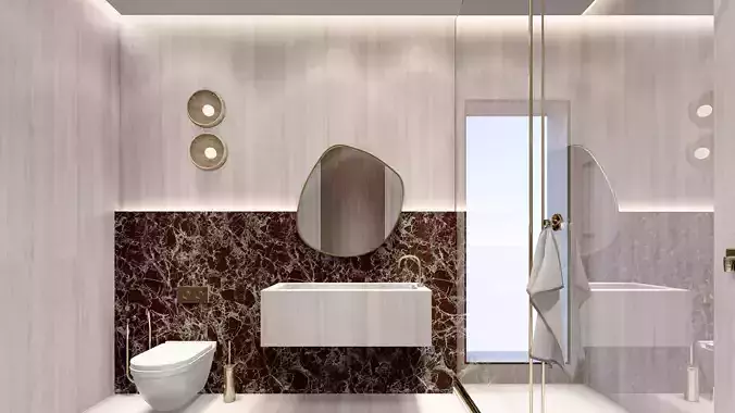 Modern bathrrom design