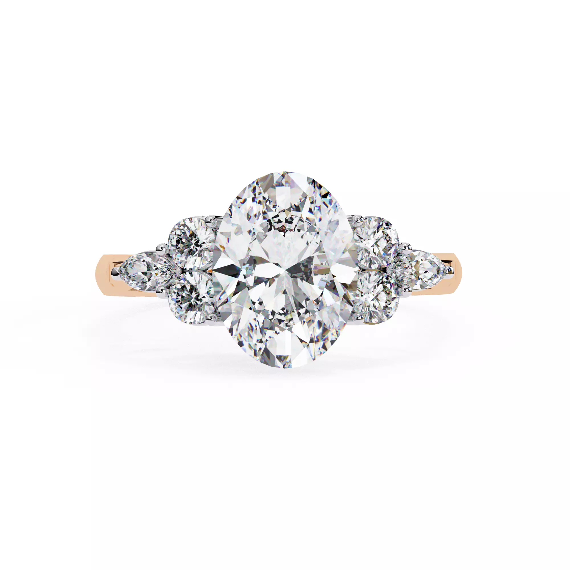 Solitaire Ring Stl 3dm 3D print model Single 360 Video   3D print model_6