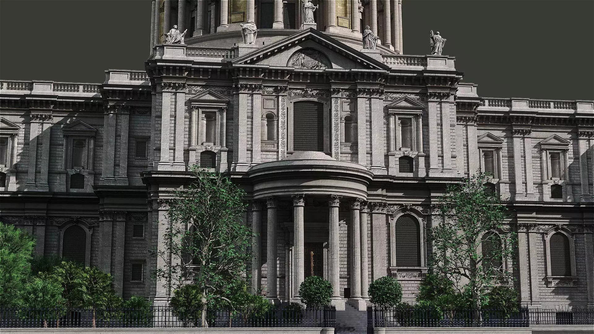 St Pauls Cathedral 3D model_8