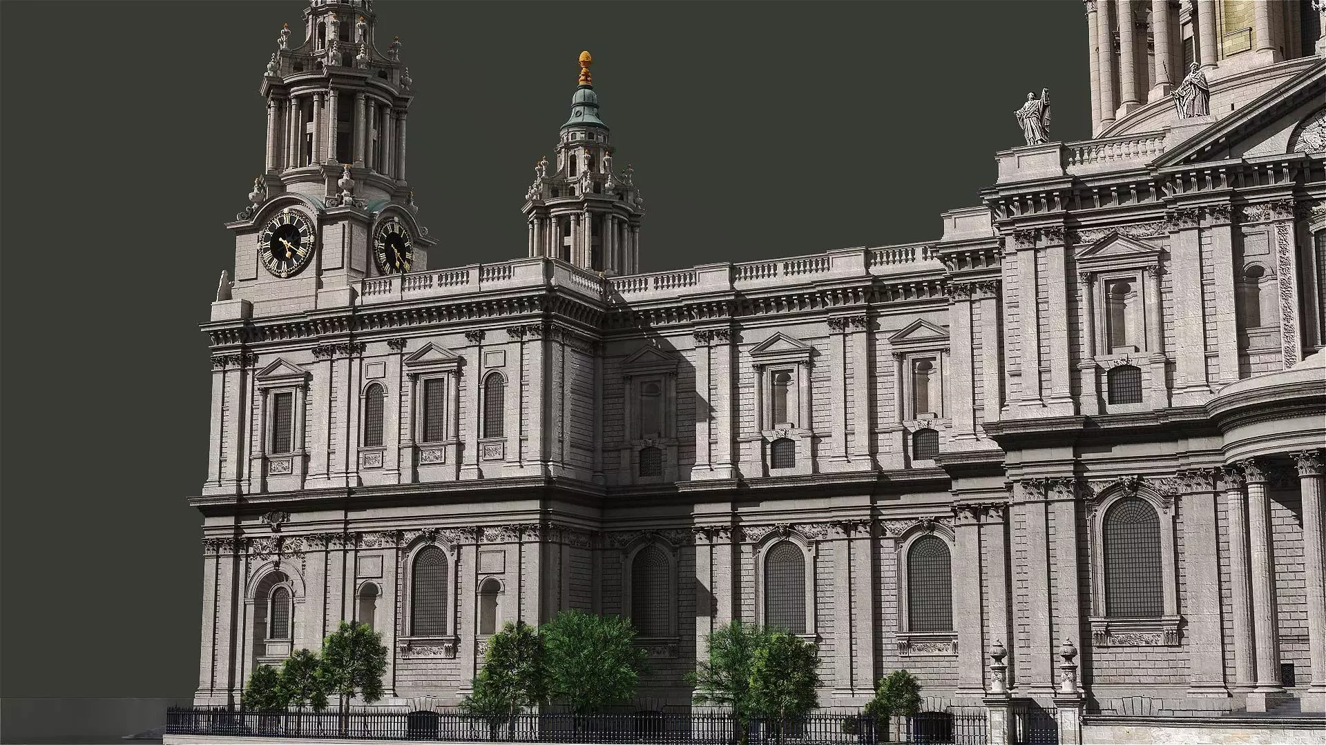 St Pauls Cathedral 3D model_5
