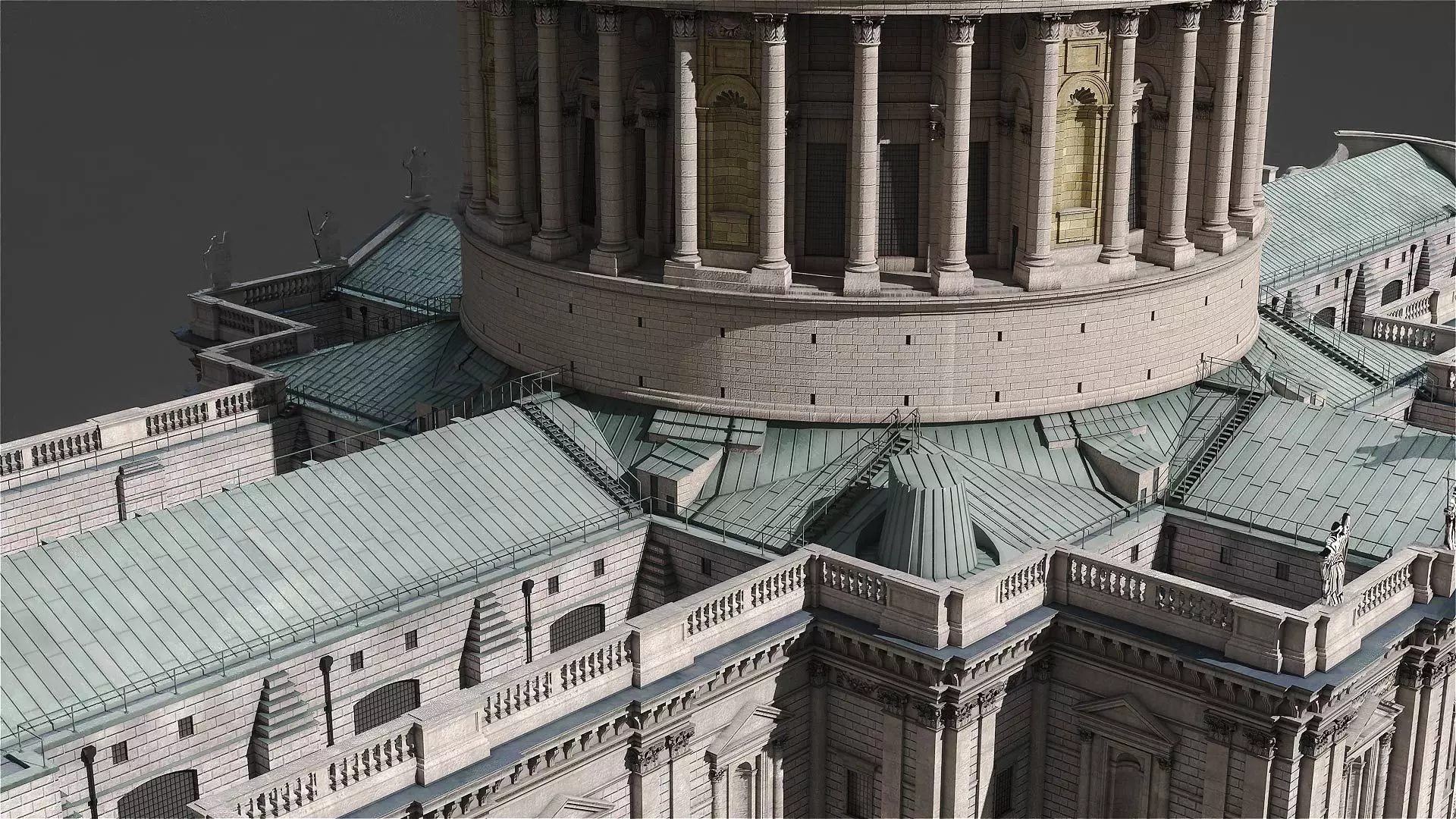 St Pauls Cathedral 3D model_2