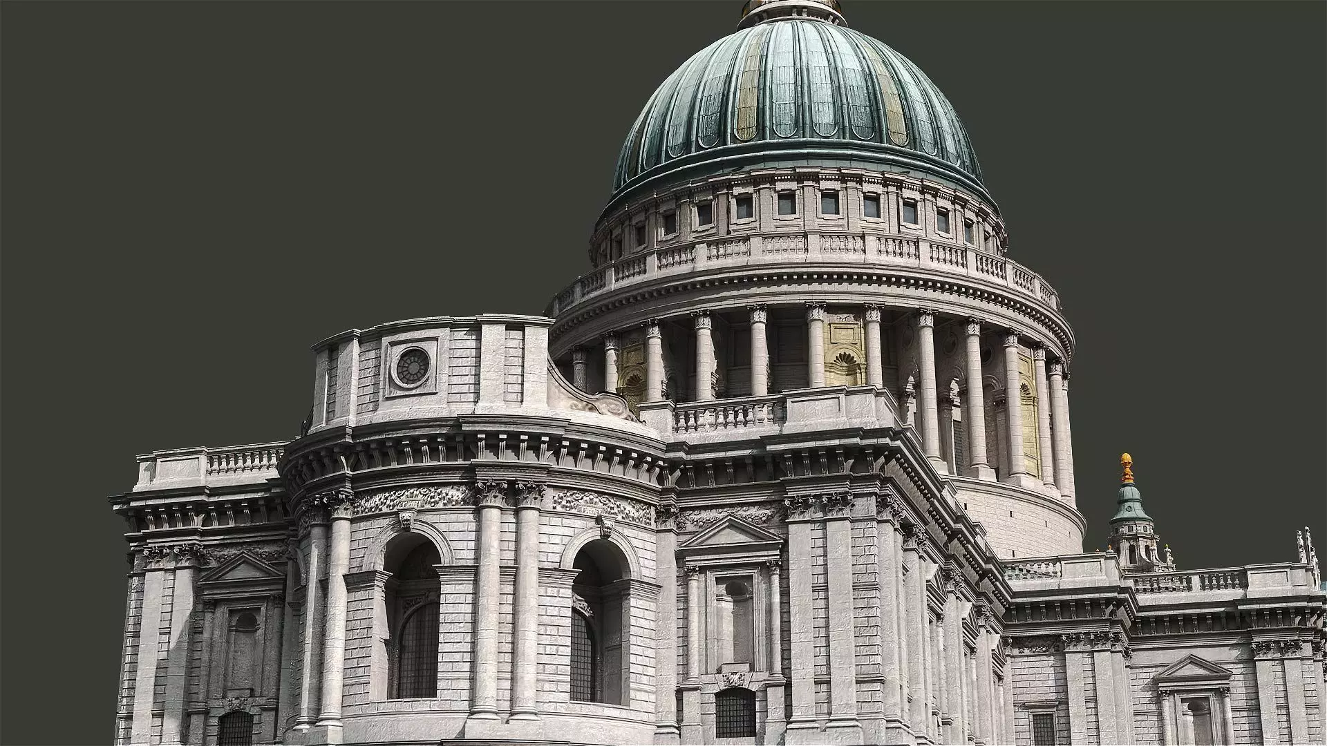 St Pauls Cathedral 3D model_9