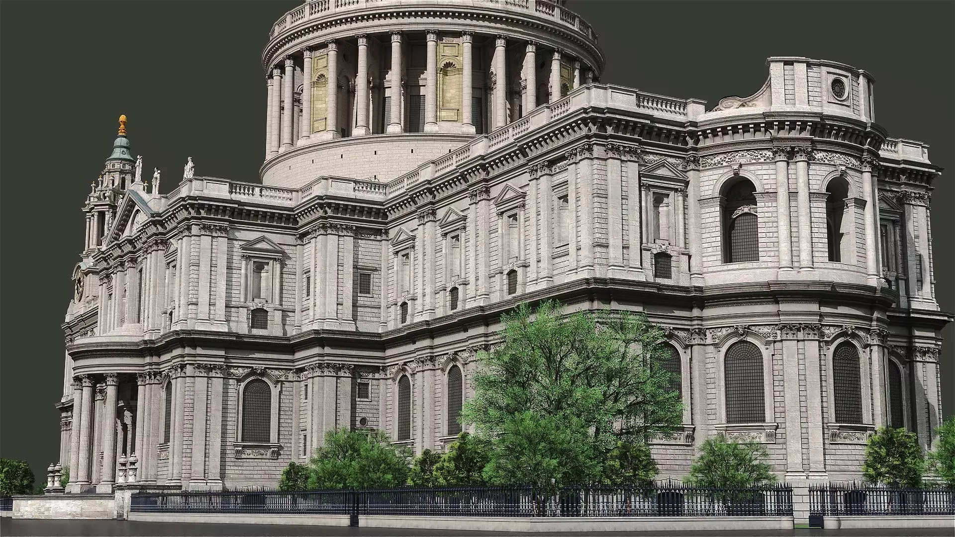 St Pauls Cathedral 3D model_10