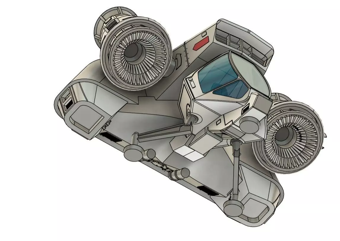 ALIENS CONCEPT DROPSHIP 3D print model_4