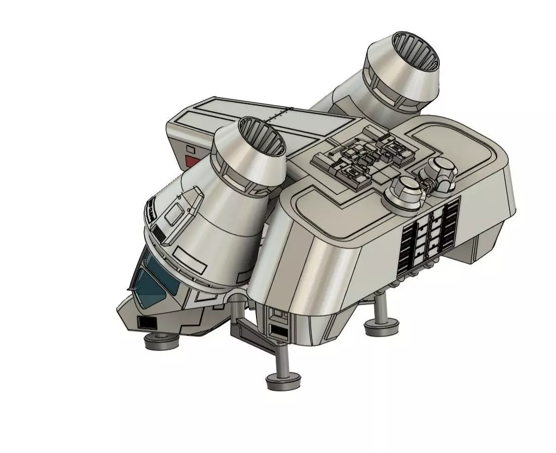 ALIENS CONCEPT DROPSHIP 3D print model_2