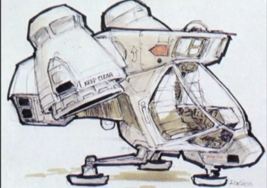 ALIENS CONCEPT DROPSHIP 3D print model_1