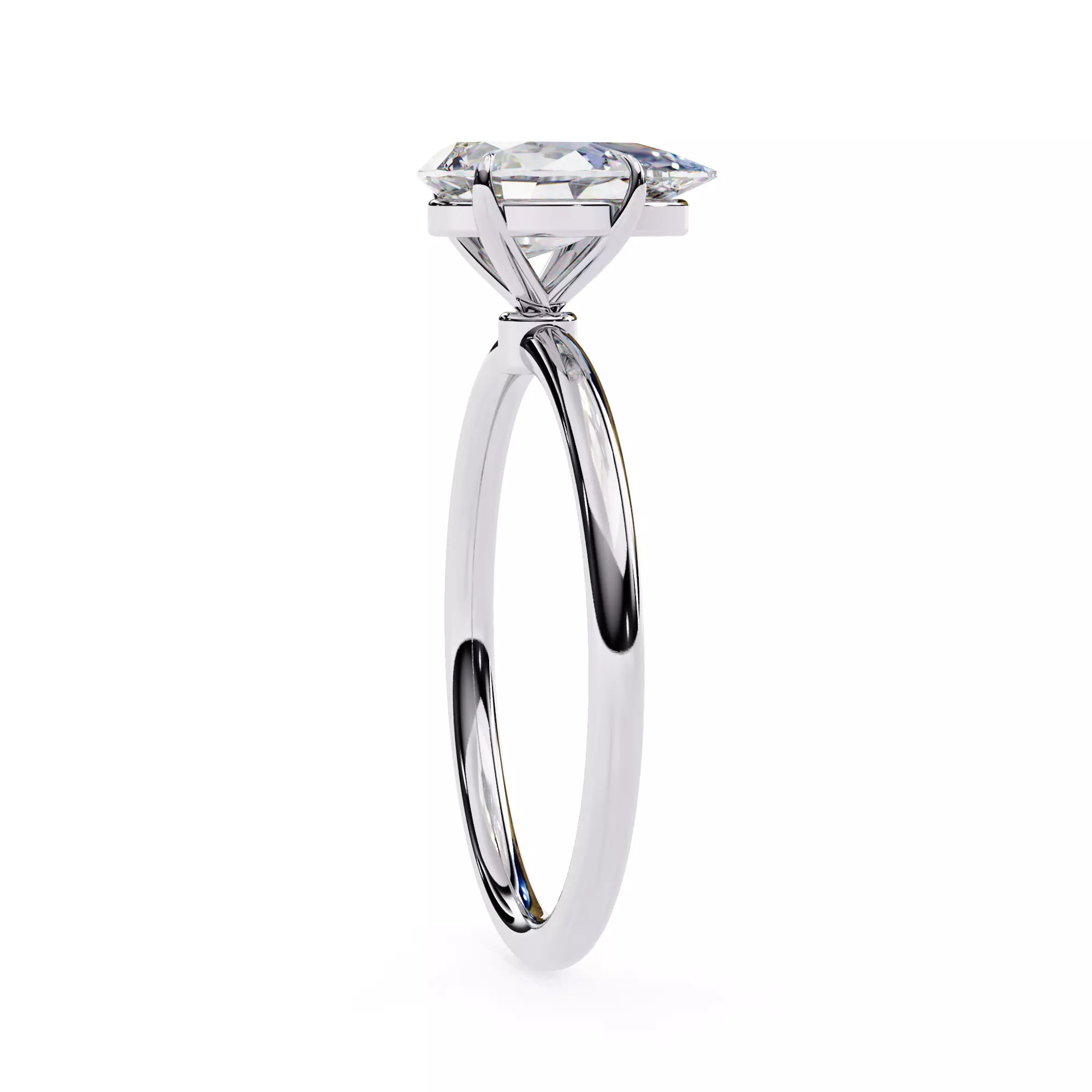 Solitaire Ring Stl 3dm 3D print model Single 360 Video 3D print model_12
