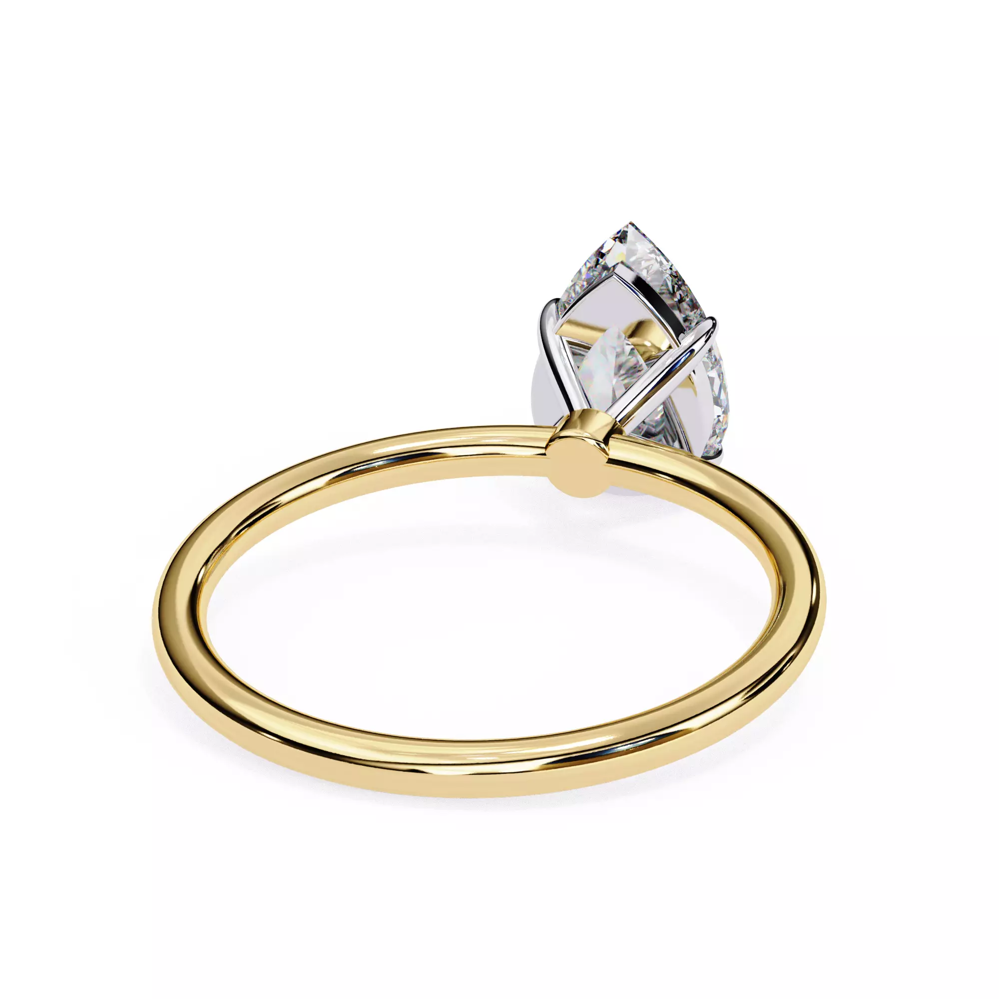 Solitaire Ring Stl 3dm 3D print model Single 360 Video 3D print model_10